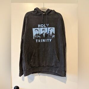 Holy Trinity Graphic Hoodie - Black